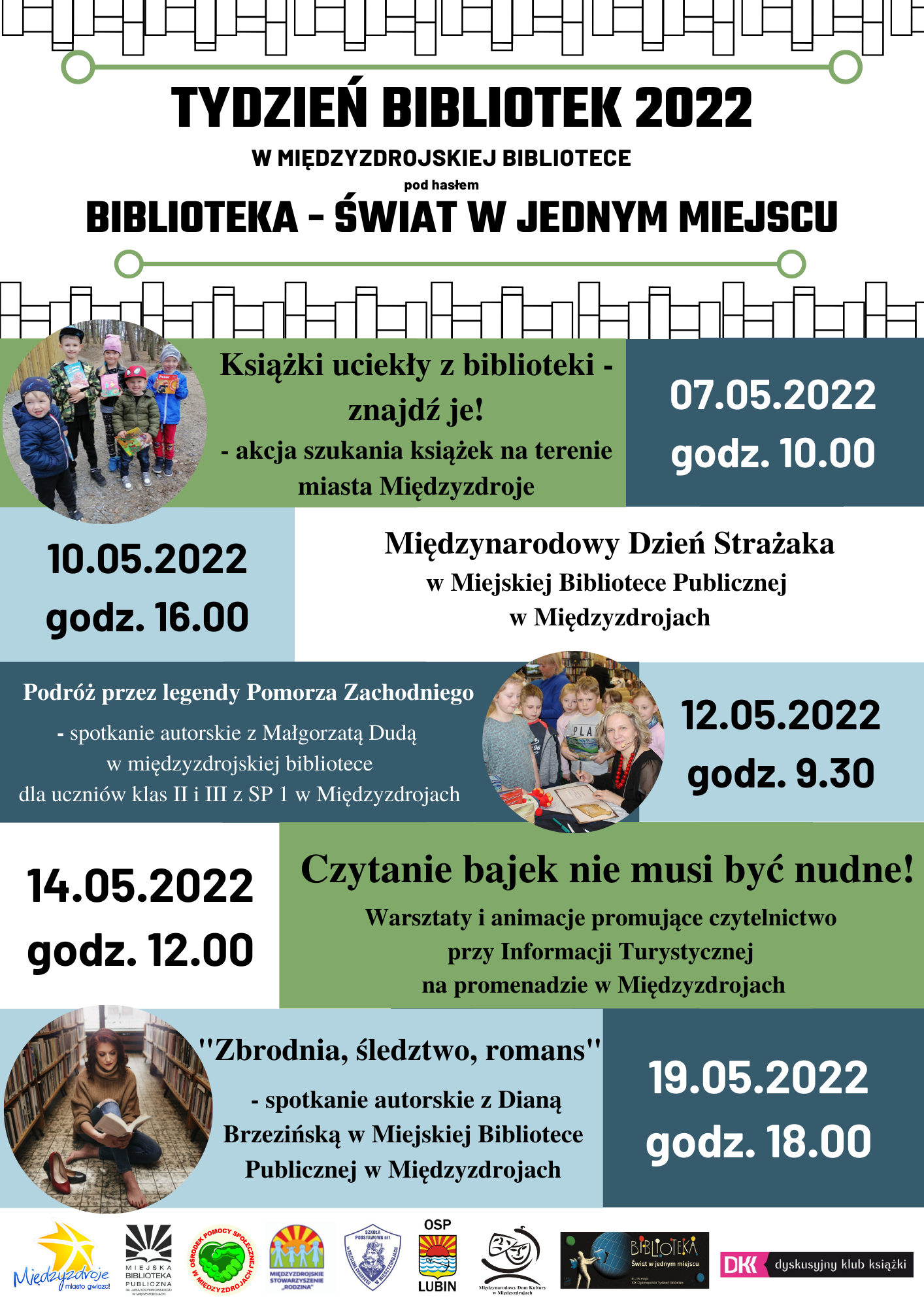Tydzień Bibliotek 2022 w międzyzdrojskiej bibliotece - 8-15 maja 2022 r.