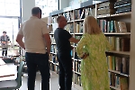 Delegaci z Jeleniej Góry w międzyzdrojskiej bibliotece - 30 czerwca 2023 r.