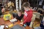 Noworoczne zajęcia z programowania robotów Lego 3 stycznia 2022 r.