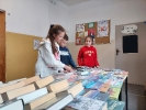 Punkt biblioteczny w Szkole Podstawowej nr 2 w Wapnicy - 22 listopada 2022 r.